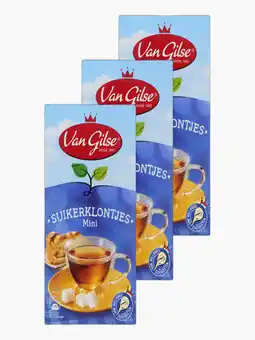 Flink Van Gilse Mini Suikerklontjes 500g 3x aanbieding
