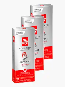 Flink Illy Espresso Classico Capsules 10st 250g 3x aanbieding