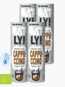 Flink Oatly Caffe latte organic 235ml 4x aanbieding