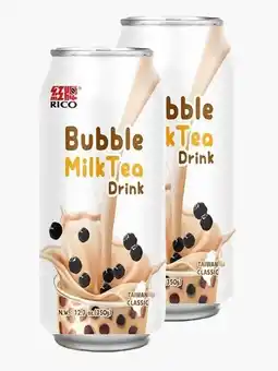 Flink Bubble Milk Tea Drink 34cl 2x aanbieding