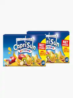 Flink Capri Sun Multivitamin 10-pack 20cl 2x aanbieding