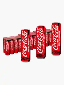 Flink Coca Cola Zero 8-pack 25cl 3x aanbieding