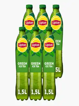 Flink Lipton Ice tea green fles 1.5L 6x aanbieding