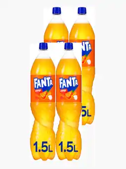 Flink Fanta Orange PET 1.5L 4x aanbieding