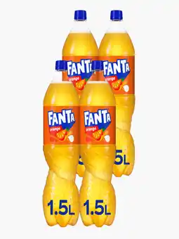 Flink Fanta Orange PET 1.5L 4x aanbieding