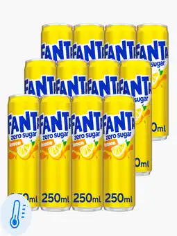 Flink Fanta Lemon Zero 25cl 12x aanbieding