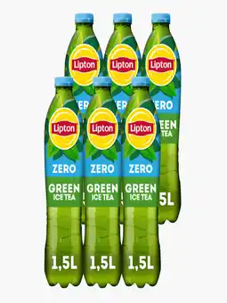 Flink Lipton Ice tea green zero fles 1.5L 6x aanbieding