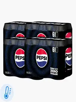 Flink Pepsi Zero 6-pack 33cl 4x aanbieding