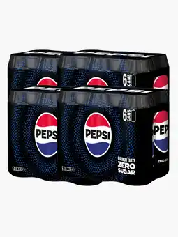 Flink Pepsi Zero 6-pack 33cl 4x aanbieding