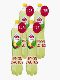 Flink Spa Fruit Lemon Cactus 1.25L 4x aanbieding