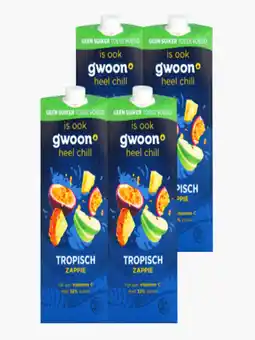 Flink Zappie Tropical GST 1.5L 4x aanbieding