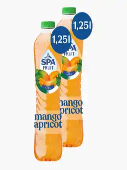 Flink Spa Fruit Still Mango Abricot 1.25L 2x aanbieding