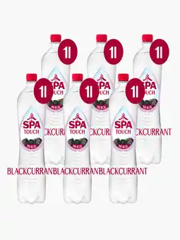 Flink Spa Touch of Blackcurrant 1L 6x aanbieding