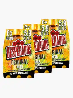Flink Desperados Original 6-pack 33cl 3x aanbieding