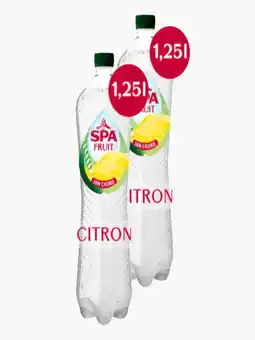 Flink Spa Fruit citroen 1.25L 2x aanbieding
