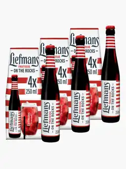 Flink Liefmans Fruitesse 4-pack 25cl 3x aanbieding