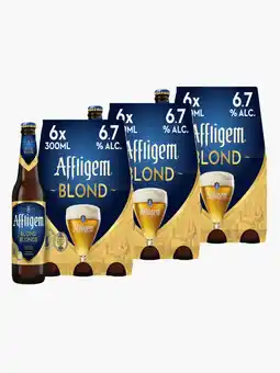 Flink Affligem Blond 6-pack 6.7% 30cl 3x aanbieding