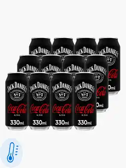Flink Jack Daniels & Cola 5% 33cl 12x aanbieding