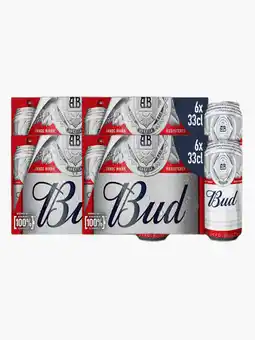 Flink Bud 6-pack 5% 33cl 4x aanbieding