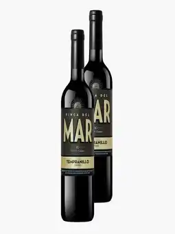 Flink Finca del Mar Tempranillo Crianza 13% 750ml 2x aanbieding