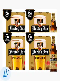 Flink Hertog Jan fles 5,1% 6-pack 30cl 4x aanbieding