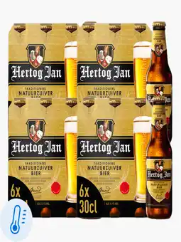 Flink Hertog Jan fles 5,1% 6-pack 30cl 4x aanbieding