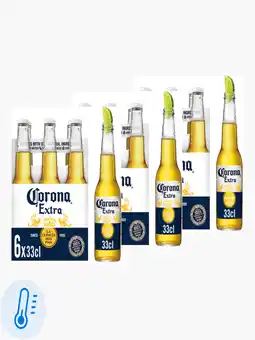 Flink Corona Extra fl 6-pack 33cl 3x aanbieding