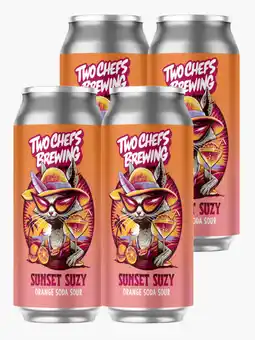 Flink Two Chefs Sunset Suzy 4.8% 33cl 4x aanbieding