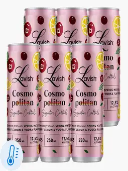 Flink Lavish Cosmopolitan 12.5% 25cl 6x aanbieding