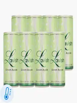 Flink Lavish Green Apple 11% 25cl 8x aanbieding