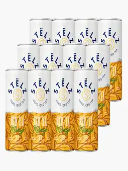 Flink Stëlz Hard iced tea mango 4,5% 25cl 12x aanbieding
