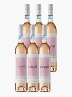 Flink Volunte Pinot Grigio Rosé 11% 750ml 6x aanbieding