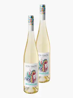 Flink Don Simon Sauvignon Blanc 0.75l 2x aanbieding