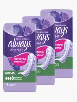 Flink Always Discreet Normal Verband voor urineverlies 12st 3x aanbieding