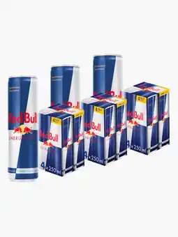 Flink Red Bull Energy Drink 4-pack 25cl 3x aanbieding