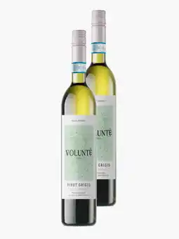 Flink Volunte Pinot Grigio 11% 750ml 2x aanbieding