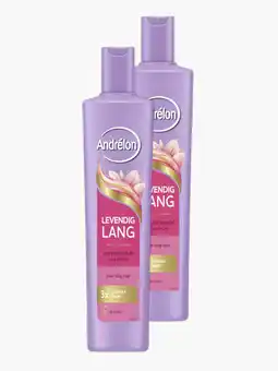 Flink Andrélon Shampoo levendig lang 250ml 2x aanbieding