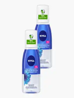 Flink Nivea Oogmake-Up Remover Korenbloem 125ml 2x aanbieding