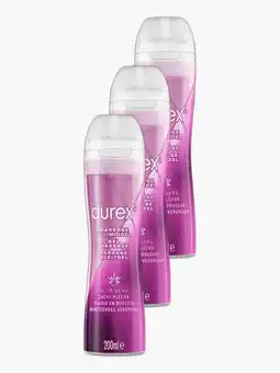 Flink Durex Play Massage 2/1 Aloë Vera 200ml 3x aanbieding