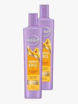 Flink Andrélon Shampoo perfecte krul 250ml 2x aanbieding