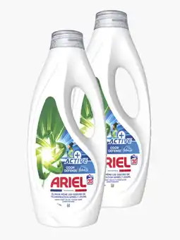 Flink Ariel Active+ odor defense wasmiddel 900ml 2x aanbieding