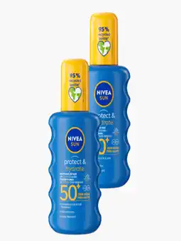 Flink Nivea Zonnespray SPF50+ 200ml 2x aanbieding