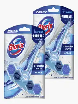 Flink Glorix WC Blok Blauw Water Ocean 1 St. 2x aanbieding