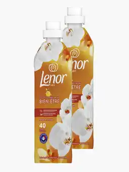Flink Lenor Wasverzachter Gouden Orchidee 882ml 2x aanbieding