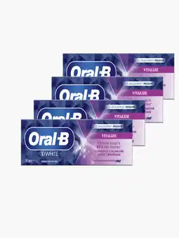 Flink Oral-B 3D white artic fresh tandpasta 75ml 4x aanbieding