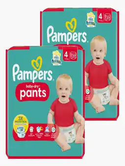 Flink Pampers Baby-Dry Pants Luierbroekjes Maat 4 27st. 2x aanbieding