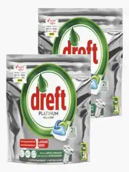 Flink Dreft Adw Platinum green 21st 2x aanbieding