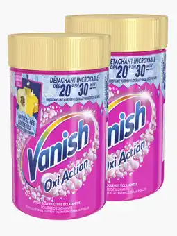 Flink Vanish Oxi action laundry booster powder 470g 2x aanbieding