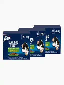 Flink Felix Multipack Elke Dag Feest Mix 12x85g 3x aanbieding