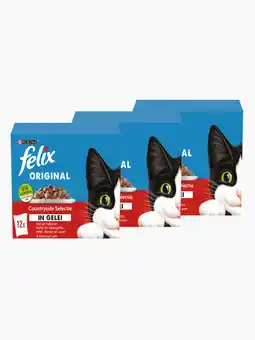 Flink Felix Original Countryside Selectie in Gelei 12x85g 3x aanbieding